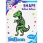 Dinosaur T-rex Foil Balloon 104CM