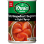 Rhodes Ruby Grapefruit Segments In Light Syrup 410G