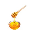 H-select Wooden Honey Dipper 4.5CM 1X5
