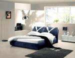Simon Baker Suede Bed Wrap Standard Length Navy Various Sizes - Navy Three Quarter