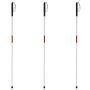 Visually Impaired Crutch Cane Blind Walking Stick Walker Aluminium