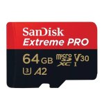 SanDisk 64GB Extreme Pro Microsdxc Uhs-i Card