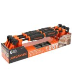 Pony Jorgensen 6" Medium-duty Bar Clamp 6 Pack