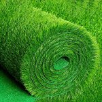 1PC Lifelike Artificial Grass Mat - Durable Outdoor Lawn Rug For Decorative Landscaping Ideal For Kindergarten Play Areas & Rest