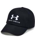 Women's Ua Favorite Sportstyle Logo Cap - Black white Osfa