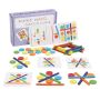 100 Piece - Magic Wand Creative Puzzle Game For Ages 3 - Multicolor