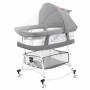 3-IN-1 Bedside Baby Bassinet Sleeper Crib With Bed Nets