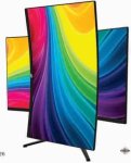 JVC 32 Edgeless Curved Adjustable Qhd Gaming Monitor LT-GN32525