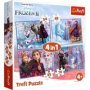 Disney Frozen II 4-IN-1 Jigsaw Puzzles