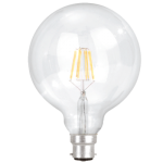 G125 B22 9W G40 125MM Filament Cool Non-dimmable