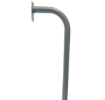 IC50-8 Gooseneck Stainless Steel Base Plate 910MM Total Height 400MM Overhang 150MMX150MM