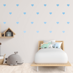 Hearts Pattern - Blue
