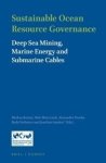 Sustainable Ocean Resource Governance - Deep Sea Mining Marine Energy And Submarine Cables Hardcover I-xiv 300 Pp. Ed.