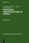 Managing Organizations In Africa Hardcover