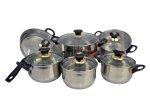 Pot Set Stainless Steel Bk 220 MR 2014 12PC Set