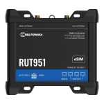 RUT951 Dual-sim LTE Wi-fi 4 Cat 4 Industrial Router