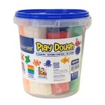 Marlin Kids Play Dough 8 Colours 1KG Bucket - Factory Plaza