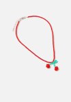 Cotton On Kids Beaded Necklace - Varisty Red cherry