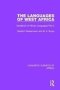 The Languages Of West Africa - Handbook Of African Languages Part 2   Paperback