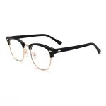 Blue Light Blocking Computer Half Rim Optical Frame Glasses