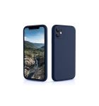 Liquid Silicone Back Case Compatible With Iphone 11 -blue
