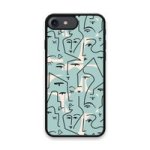 Custom Printed Tpu Cases - Apple Iphone 7 Apple Iphone 8 Apple Iphone Se 2020 Apple Iphone Se 2022 & 39 Blue Line Face&
