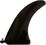 Bohally 10" Surf & Sup Fin - With No Tool Fin Screw - 10 Inch Center Fin For Longboard Surfboard & Paddleboard