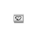 Composable Classic Heart With Arrow Link