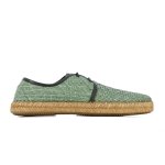 Espadrille Lace-up Sneakers -green
