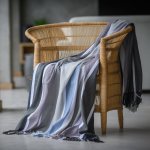 Protea Pin Stripe - Sunset Black steel - 150 X 200 Cm