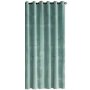 Matoc Readymade Curtain -blackout Velvet -aqua -eyelet -140CM W X 233CM H