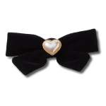 Velvet And Pearl Bow Jibbitz - Multi Osfa