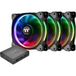 Thermaltake Premium Edition Riing Plus 120MM 12 Rgb Radiator Fan Triple Pack