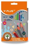 Y-plus We Fish Colouring Pencils Tri-grip 12'S