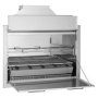 Chad-O-Chef Deluxe Entertainer 5 Burner Built-in Natural Draught with Rotisserie