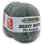 Heavy Duty Pot Scourer For Pots And Pans 5 Piece