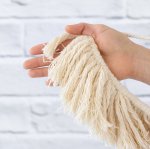Macrame - Fringe - Medium Hanger Only