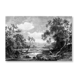 Antique Etching 3 Art Print - A2