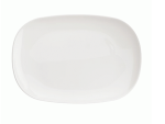 Arc Sweet Line - White Platter - 34CM X 24CM