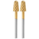 Dremel 2PC Max Carving Bit 117DM - 6.4MM 26150117DM