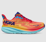HOKA Men's Clifton 9 - UK9.5 Cerise cloudless
