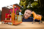 Untamed Luckys Train Home Playset With Lucky Doll Train And Play Pieces