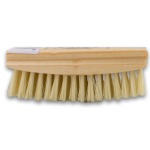 Shoe Brush Medium With Long Bristles - White