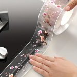 Waterproof Sealing Tape Roll 300CM Mildew Proof Adhesive Strip For Kitchen Bathroom Sink Toilet Gap Versatile For Plastic Glass