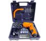45 Pieces 3.6V Rechargeable Electric Cordless Screwdriver Drill Set JS015-002