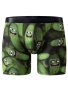 1PC Hot Selling Cartoon 3D Pattern Men's Boxer Briefs Breathable Comfy Boxer Trunks Elastic Sports Shorts Men's Casual Underwear Daily Bottom Wear