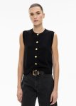 Knit Button Tank Top