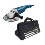 Bosch - Angle Grinder Gws 2200-230 - 2200W With Heavy Duty Tool Bag