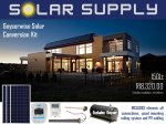 Geyserwise Solar Conversion Kit – 150LT Installation Included