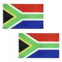 Decor Sport South African National Rsa Hanging Flag Banner Set Of 2 - 150CM